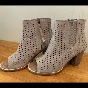 TOMS open toed heels
